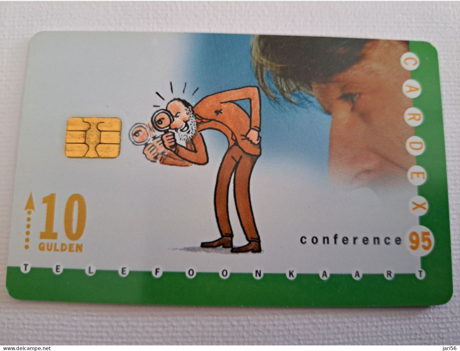 NETHERLANDS CHIPCARD / HFL 10 ,- CARDEX 95   - MINT  CARD  ** 13879** - öffentlich