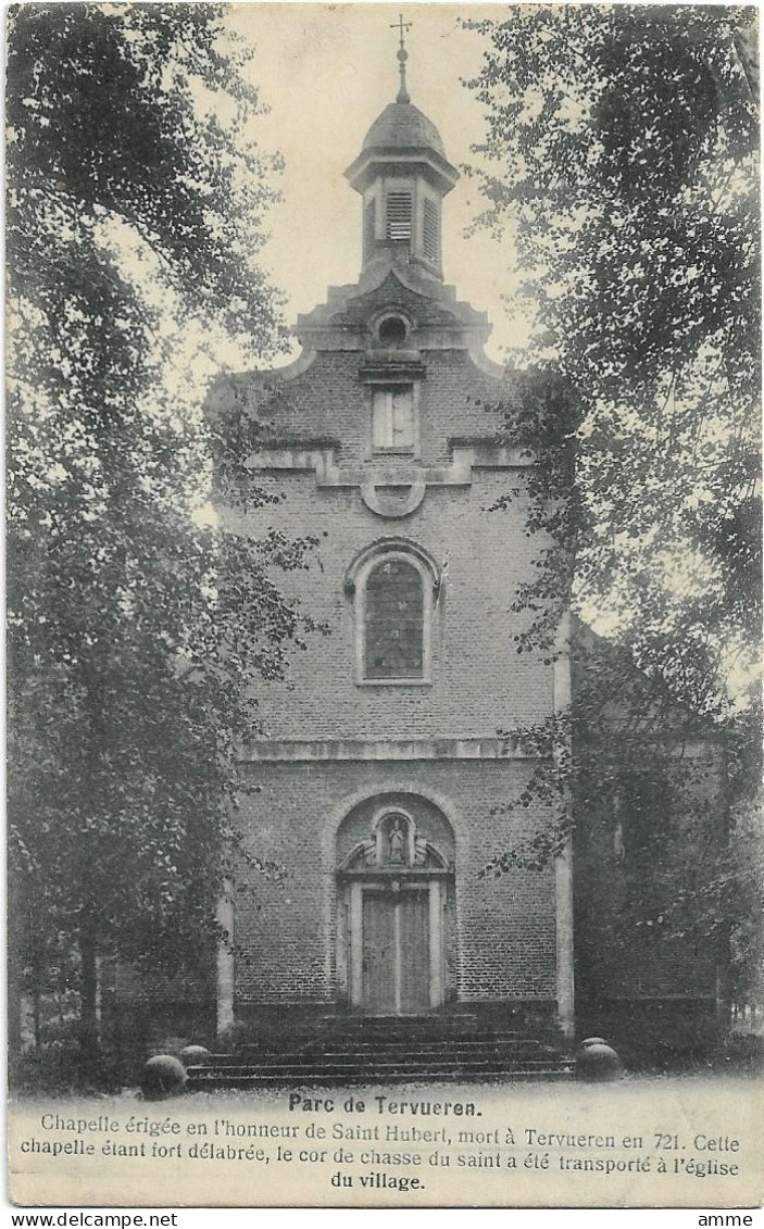 Tervuren  *   Parc De Tervueren  - Chapelle érigée En L'honneur De Saint-Hubert - Tervuren