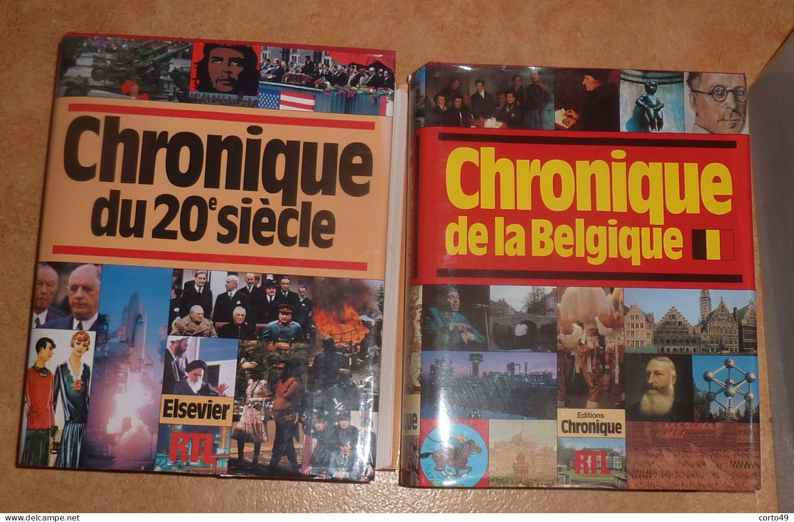 LA CHRONIQUE DU 20e SIECLE + CHRONIQUE De L' ANNEE 1985 à 2006 + CHRONIQUE DE LA BELGIQUE - 24 LIVRES -voir 10 Scans - Encyclopaedia