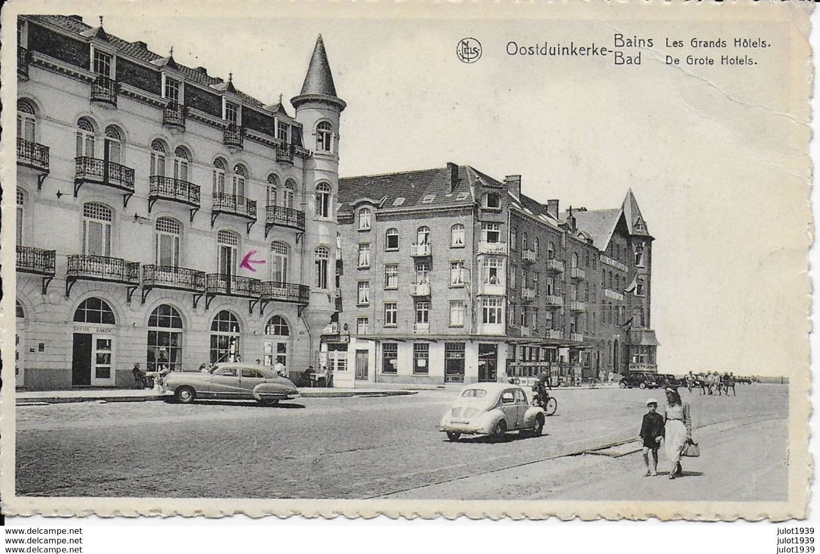 OOSTDUINKERKE ..-- OLDTIMER . Les Grands Hôtels . - Oostduinkerke