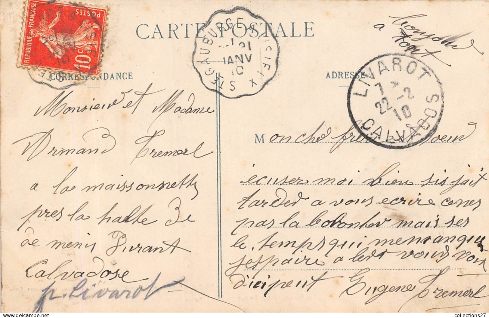 61-VIMOUTIERS- LE PARVIS NOTRE-DAME PENDANT LA MESSE MILITAIRE DU 18 JUILLET 1909 - Vimoutiers