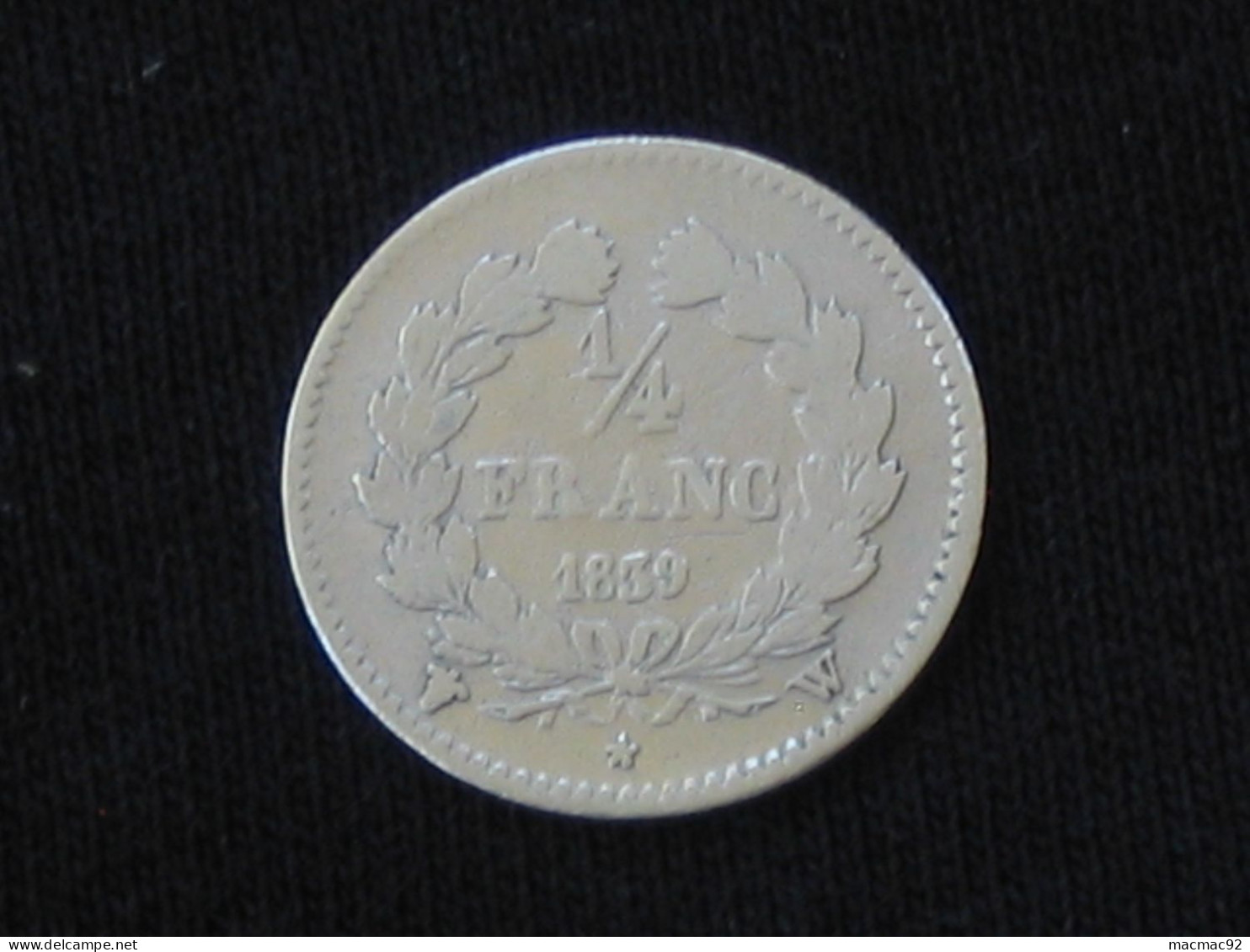 1/4 De Franc Ou 25 Centimes 1839 W  LOUIS PHILIPPE I  **** EN ACHAT IMMEDIAT **** - 1/4 Franc