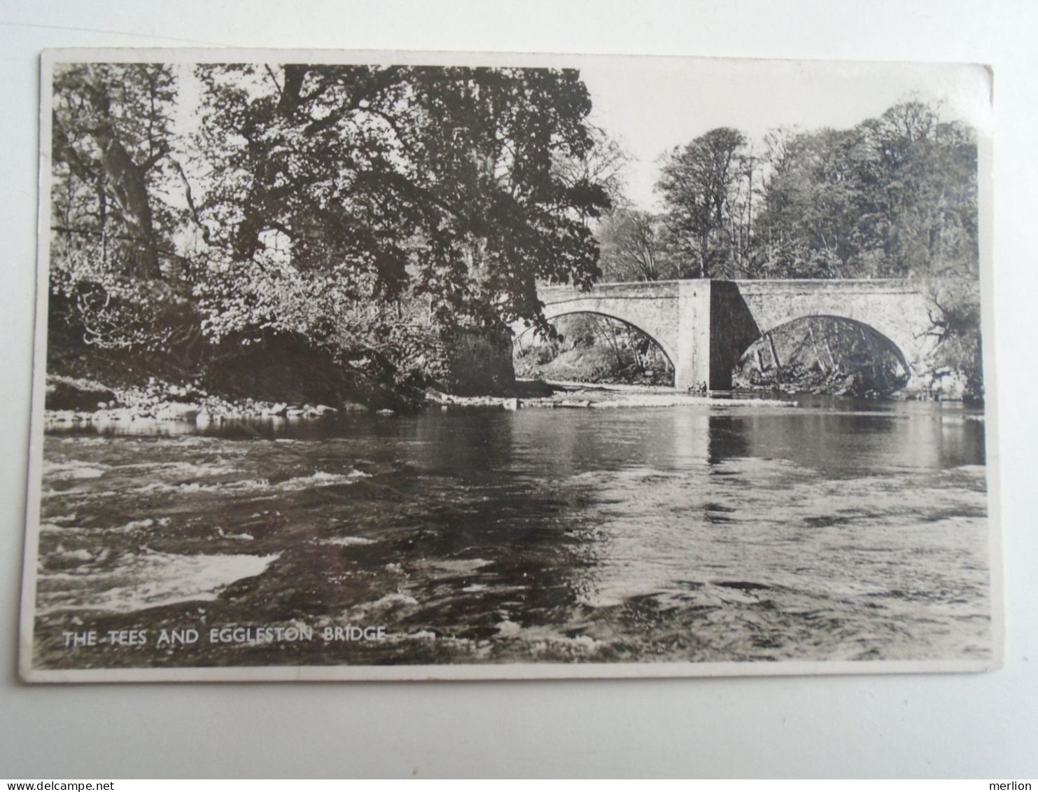 D196350   UK -England - River Tees And Eggleston Bridge -cancel Scarborough 1957  -   Sent To Hungary - Scarborough