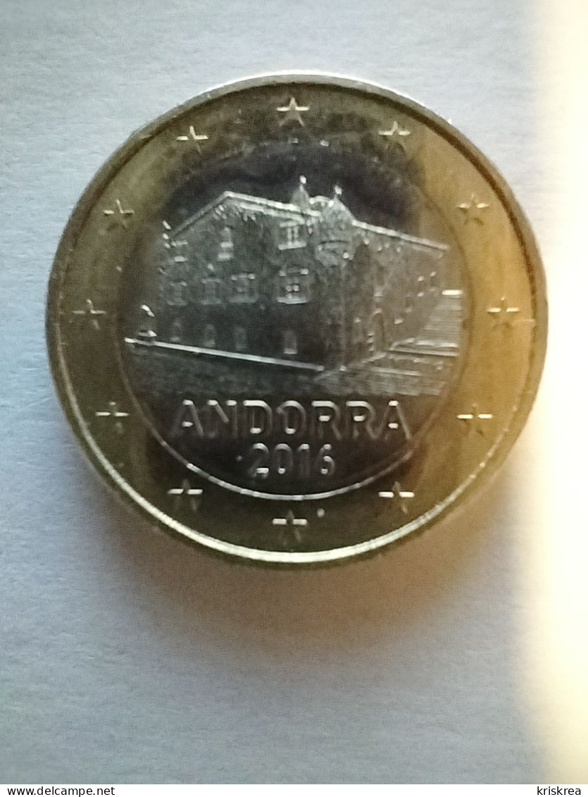 1 Euro 2016 Andorre. - Andorra