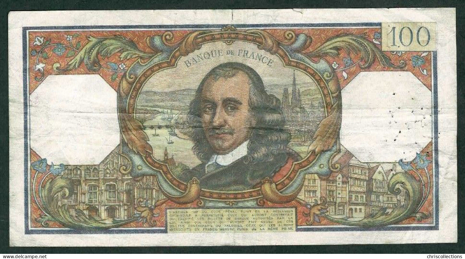 FRANCE - 100 Francs Corneille - 2/4/1964 - TB/TB+ - F. : 65/1 - 100 F 1964-1979 ''Corneille''