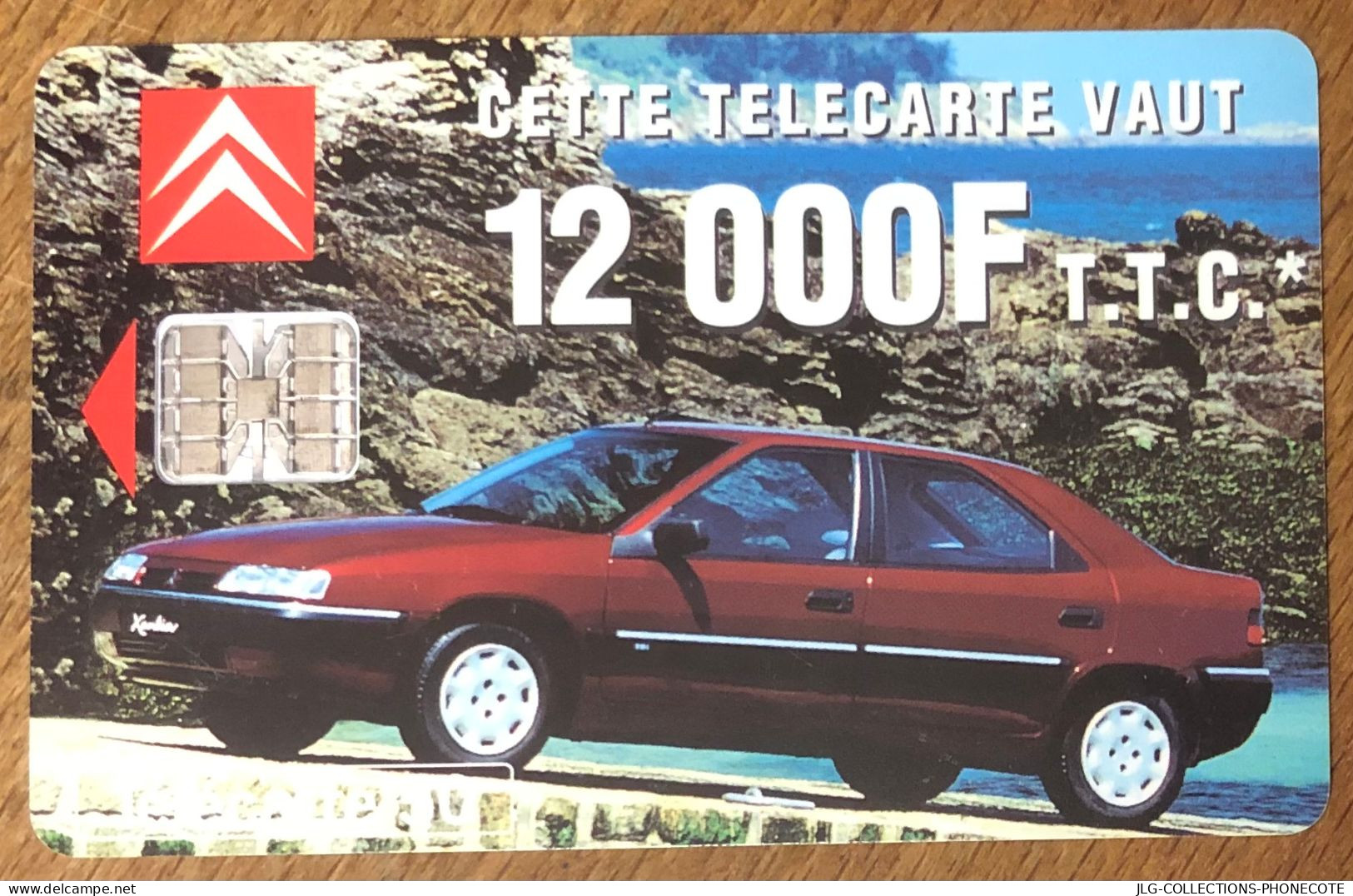 TELECARTE REF PHONECOTE F634 CITROËN XANTIA TELEFONKARTE SCHEDA TARJETA PHONECARD PREPAID PREPAYÉE CALLING CARD - 1996