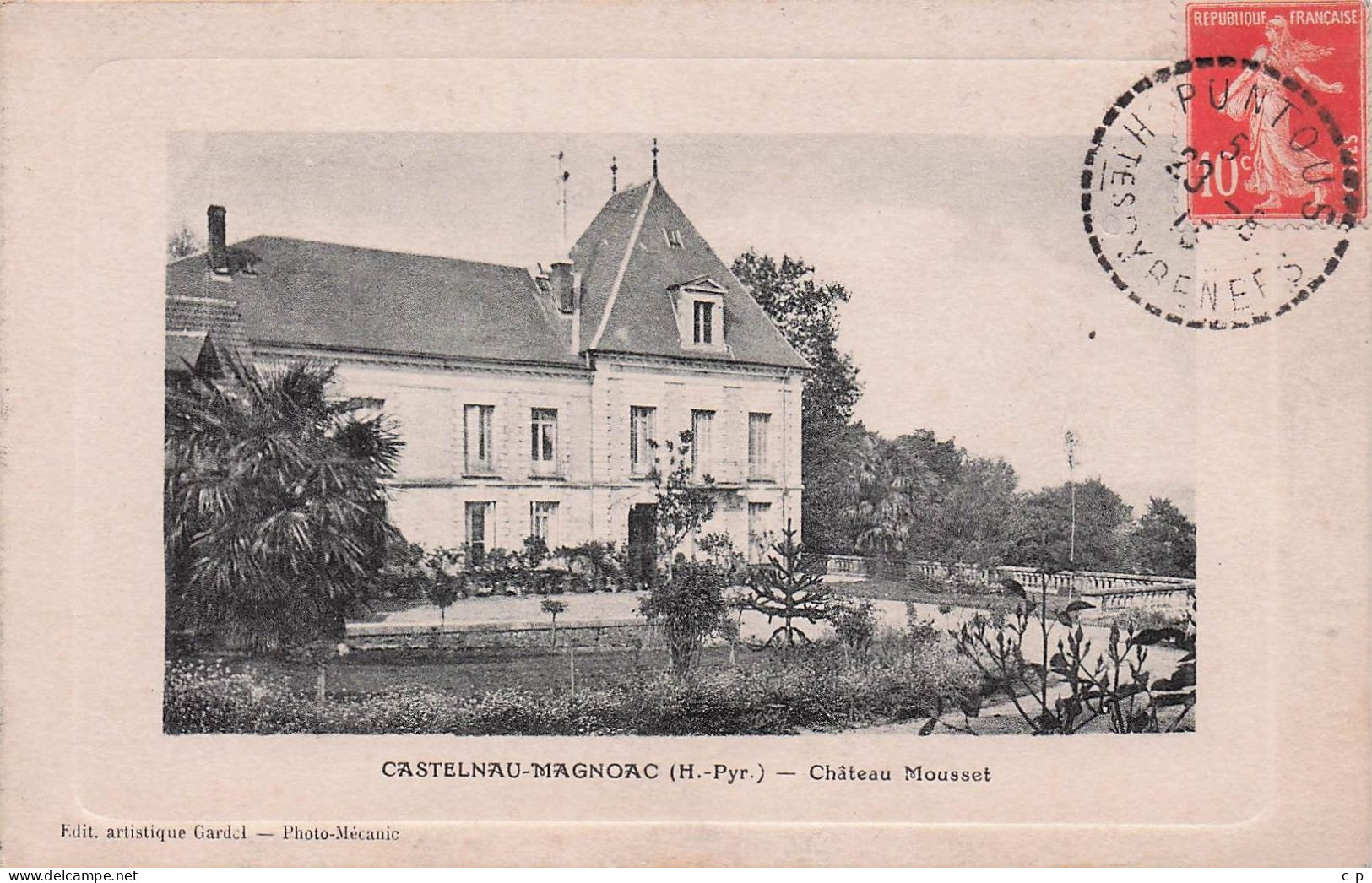 Castelnau Magnoac - Chateau Mousset  - CPA °J - Castelnau Magnoac