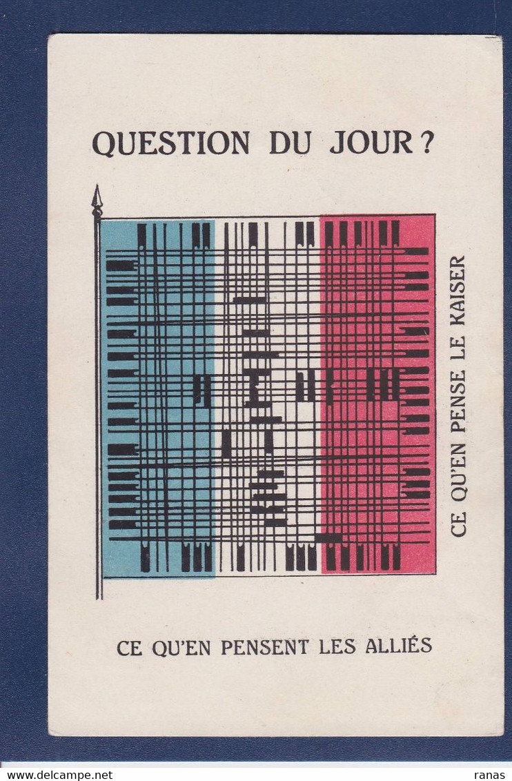 CPA Anamorphose Illusion D'optique Kaiser Circulé Surréalisme - Philosophie