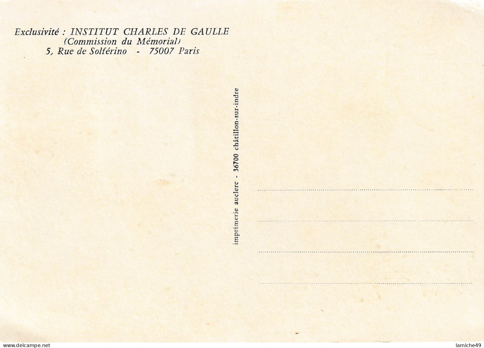 Timbre Sur Carte Postale Premier Jour Mémorial 5e Anniversaire Colombey Les Deux Eglises Général De Gaulle 18 Juin 1977 - Politische Und Militärische Männer