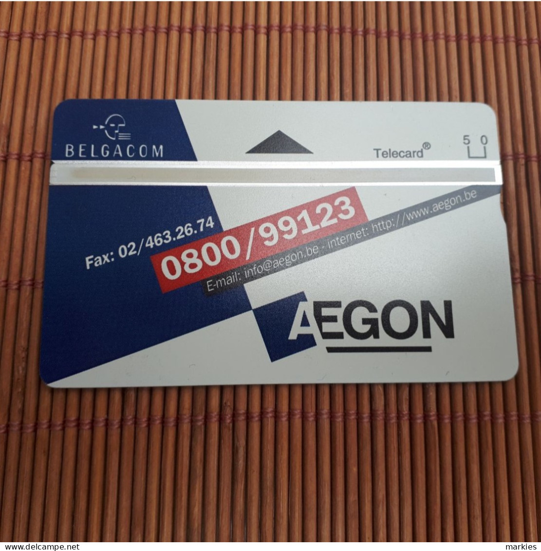 P 544 Aegon 711 L (Mint,Neuve ) Rare - Sin Chip