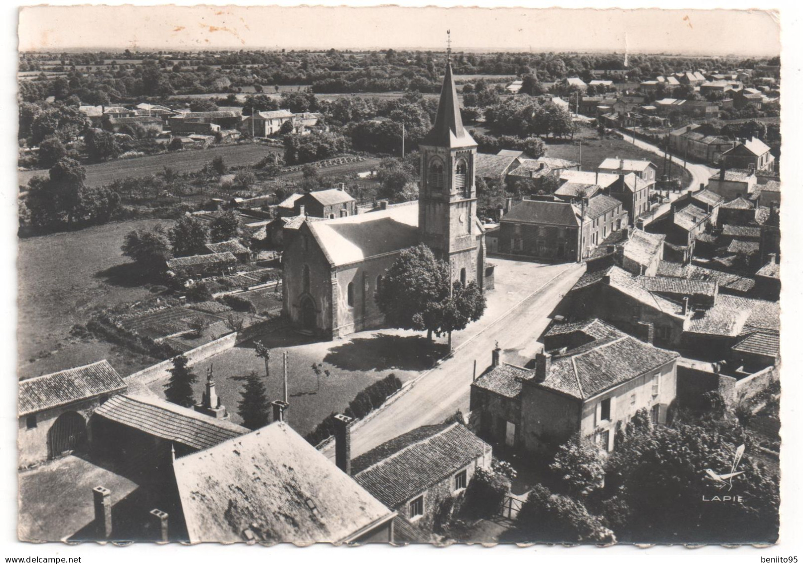 CPSM De La CHAPELLE - GAUDIN - L'église Et Vue Générale. - Sonstige & Ohne Zuordnung