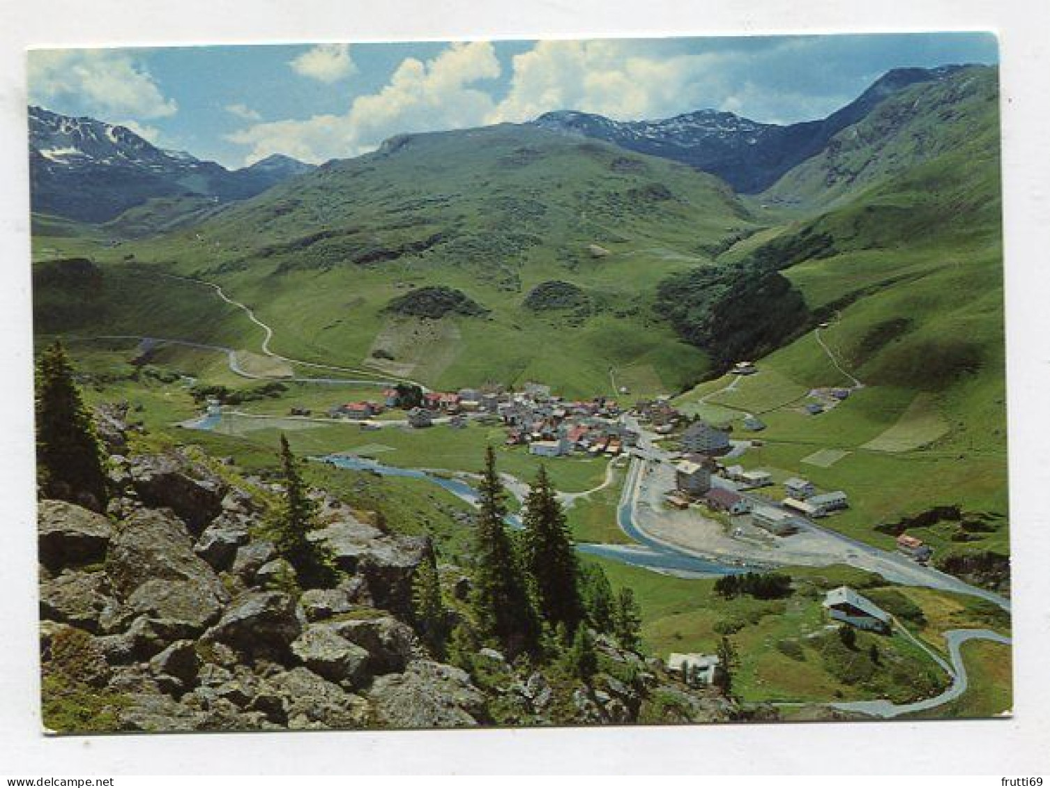 AK 142908 SWITZERLAND - Bivio Am Julierpass Gegen Septimer Und Forcellina - Bivio