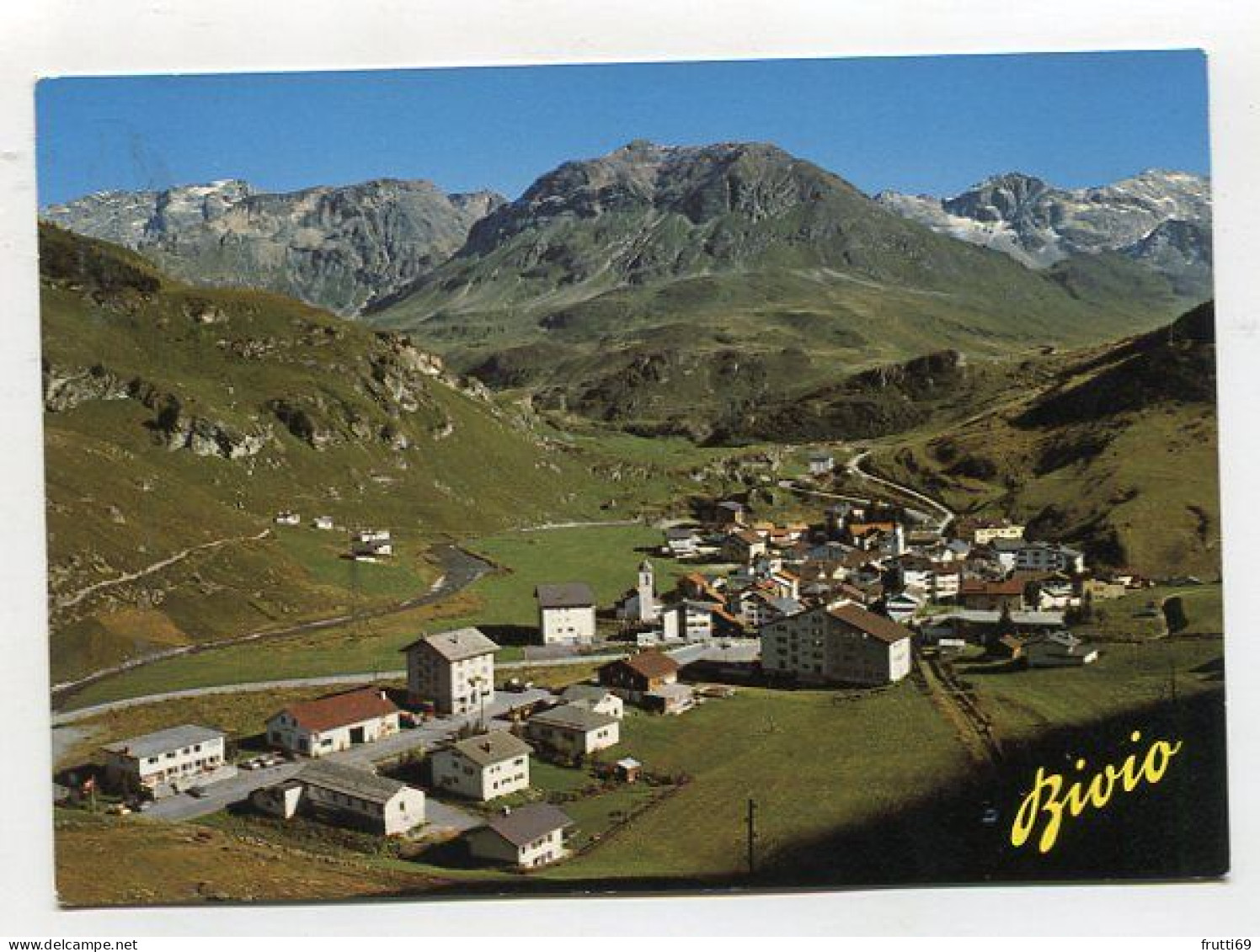 AK 142915 SWITZERLAND - Bivio Am Julierpass Mit Piz Lagrev Und Roccabella - Bivio