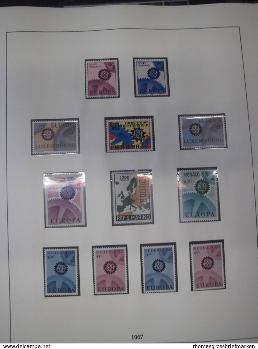 Sammlung Europa CEPT 1956-1979 postfrisch komplett + Extras in Lindner (51062)