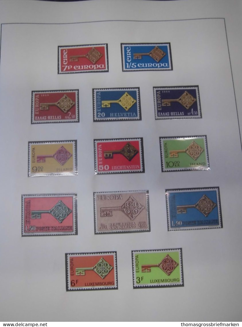 Sammlung Europa CEPT 1956-1979 postfrisch komplett + Extras in Lindner (51062)