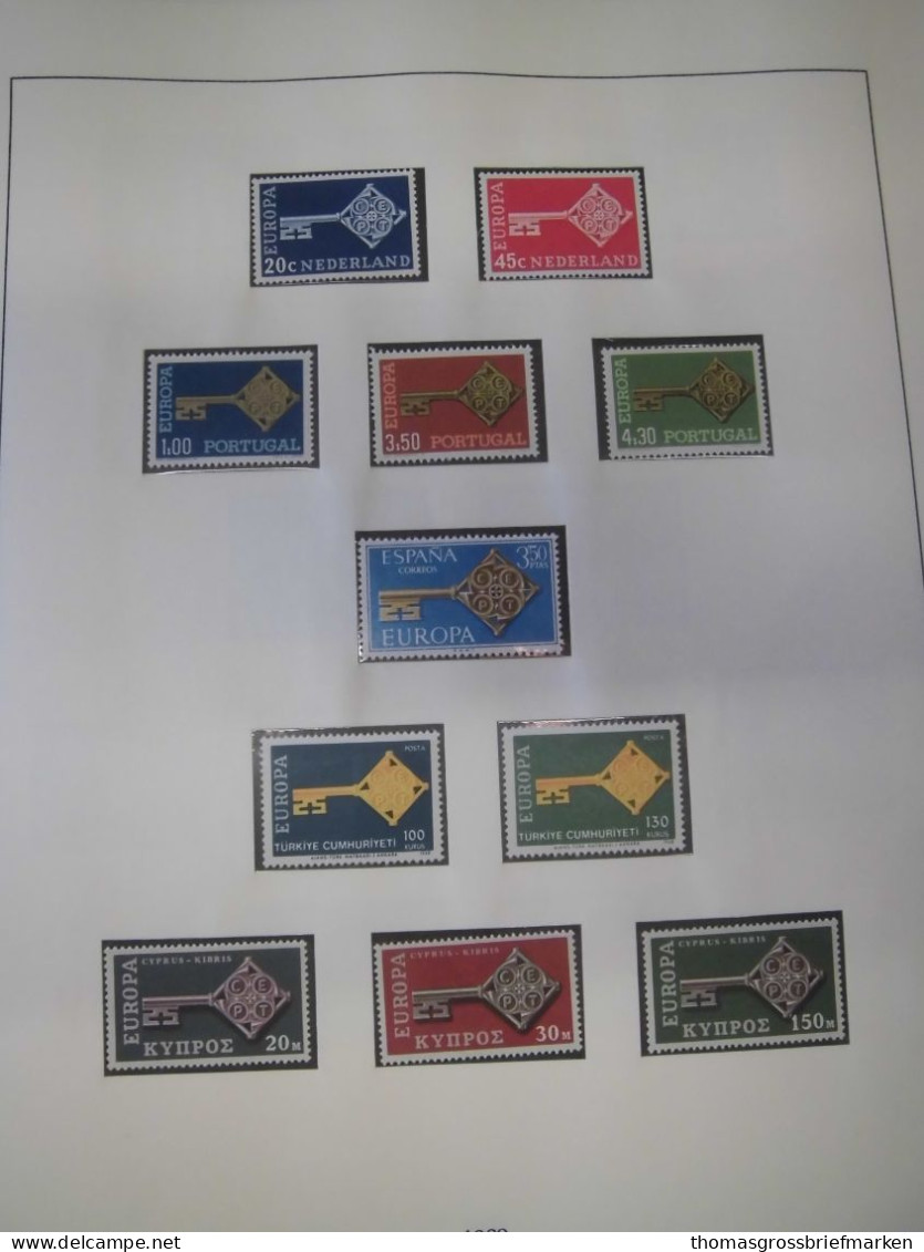 Sammlung Europa CEPT 1956-1979 postfrisch komplett + Extras in Lindner (51062)