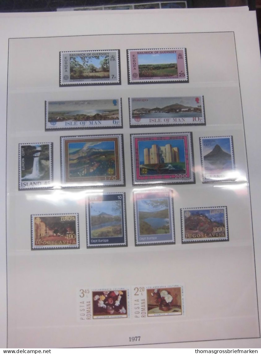 Sammlung Europa CEPT 1956-1979 postfrisch komplett + Extras in Lindner (51062)