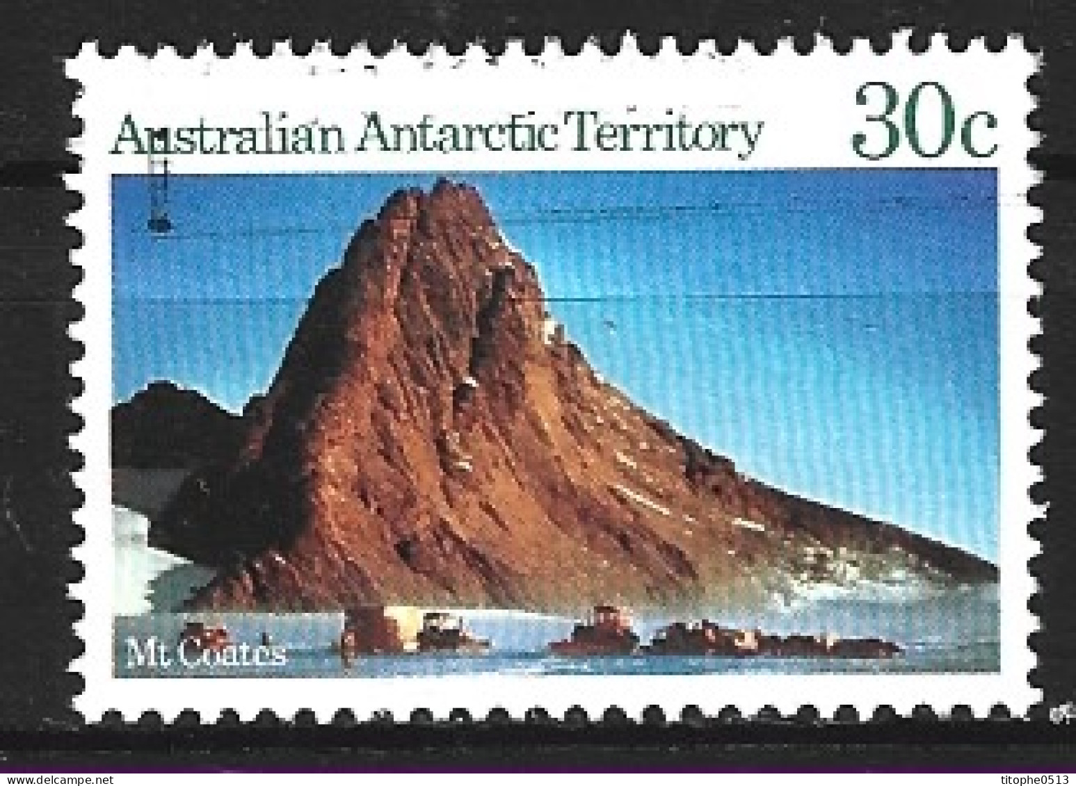 ANTARCTIQUE AUSTRALIEN. N°65 Oblitéré De 1984. Mont Coates. - Used Stamps