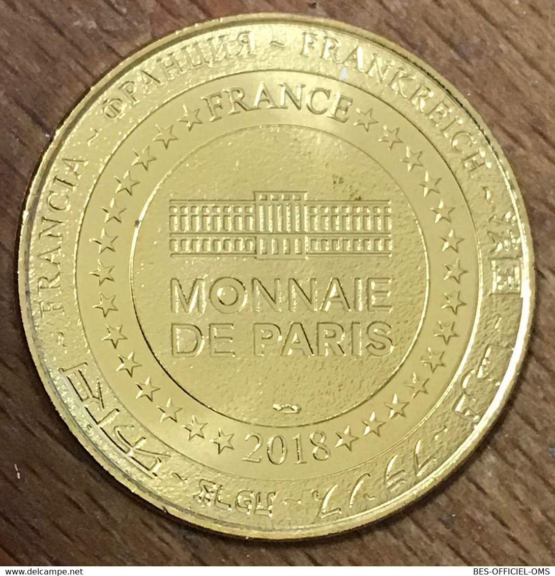 60 PLAILLY PARC ASTERIX DAUPHINS MDP 2018 MÉDAILLE SOUVENIR MONNAIE DE PARIS JETON TOURISTIQUE MEDALS COINS TOKENS - 2018