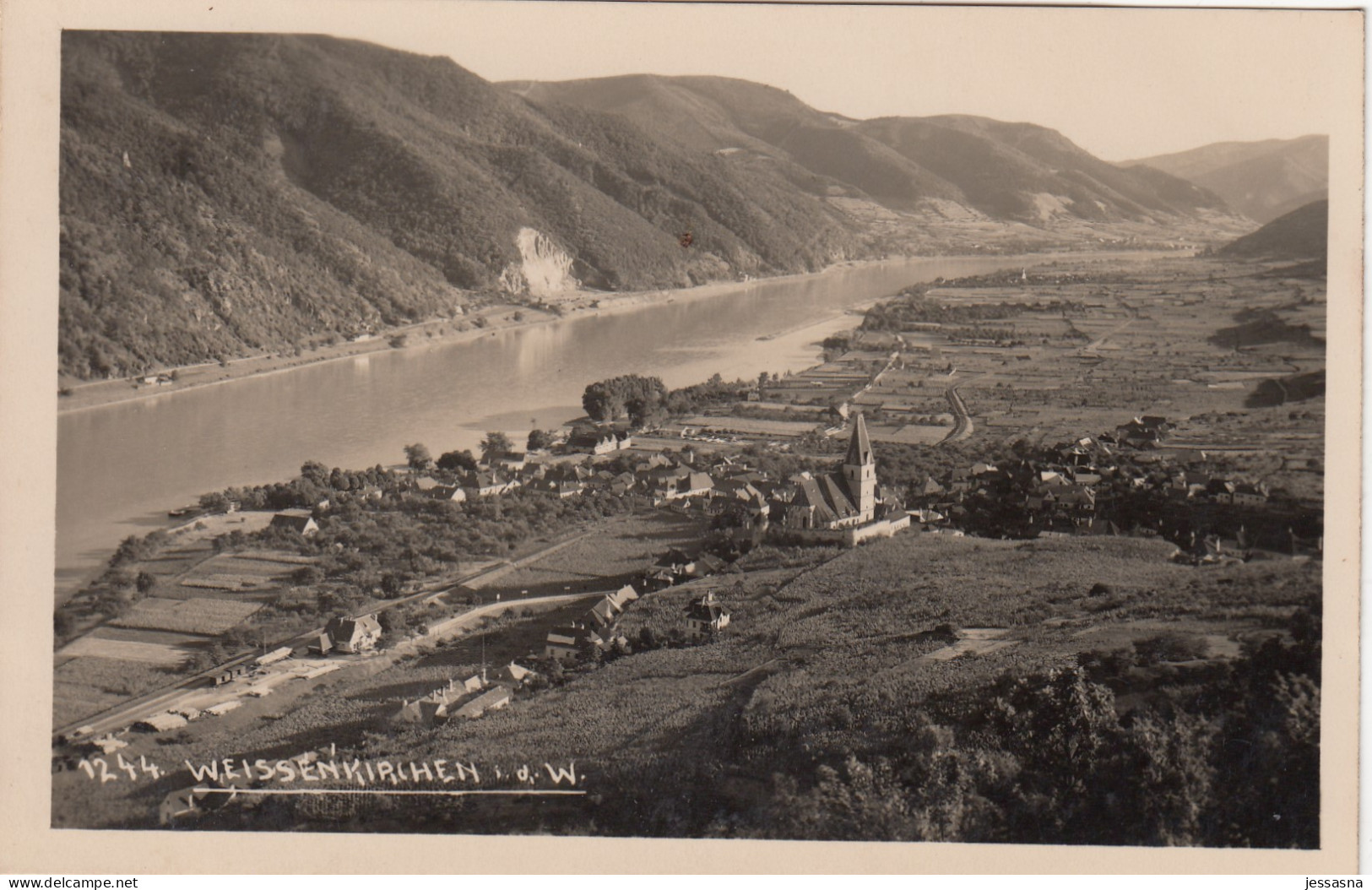 AK - NÖ - Wachau - Blick Auf Weissenkirchen - 1938 - Wachau