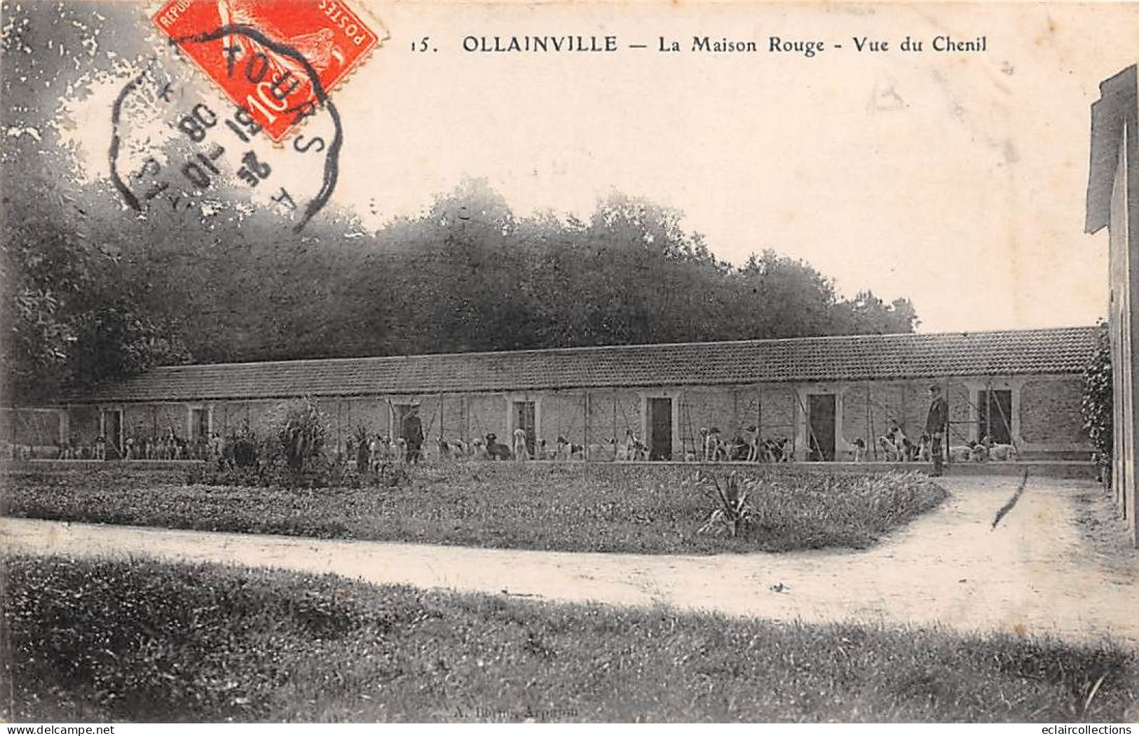 Ollainville          91           La Maison Rouge   Vue Du Chenil               (voir Scan) - Autres & Non Classés