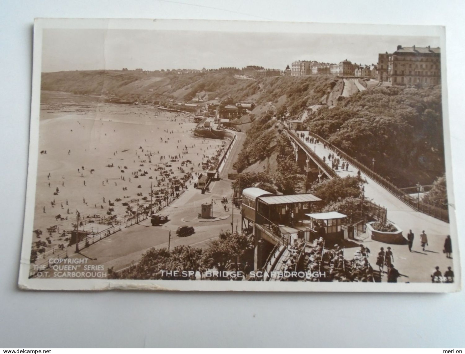 D196372   UK -England - Yorkshire - Scarborough  -The Spa Bridge     PU Ca 1958  - Sent To Hungary - Scarborough