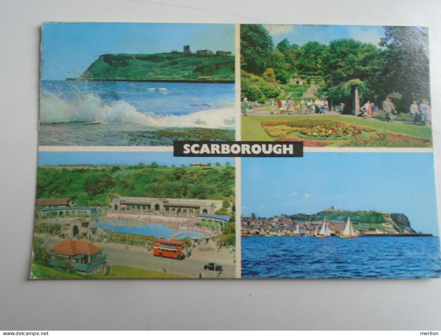 D196377   UK -England - Yorkshire - Scarborough -North Bay -Swimmin Pool- Holiday Paradise  PU Ca 1975  Sent To Hungary - Scarborough