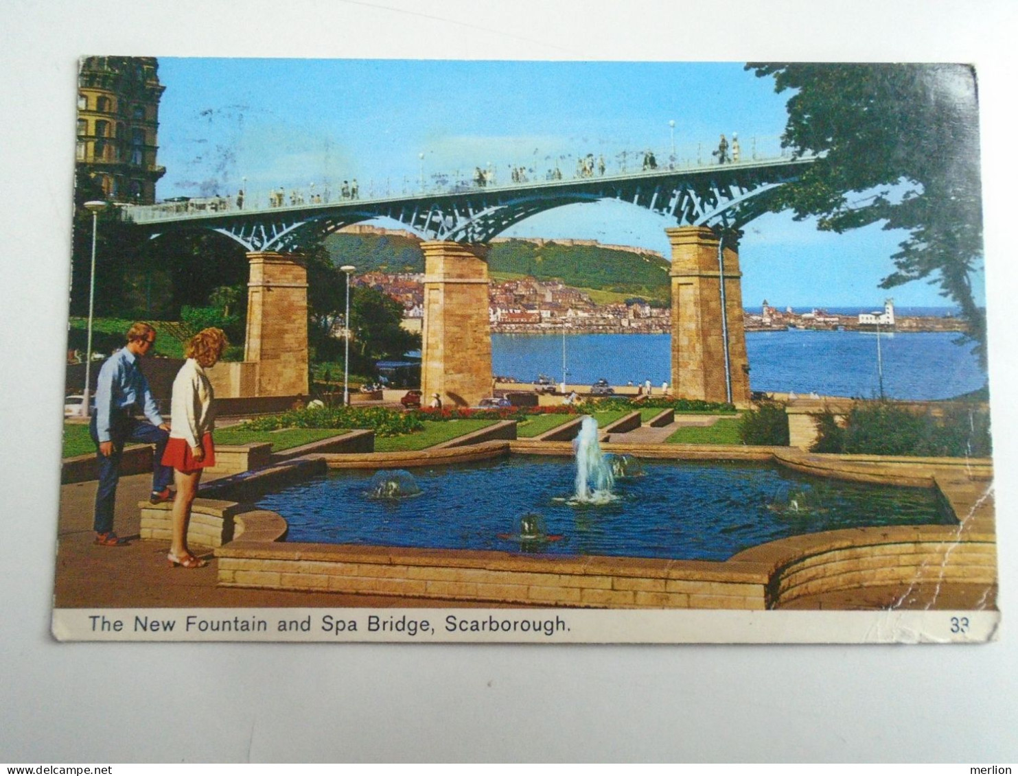 D196380  UK -England - Yorkshire - Scarborough - Spa Bridge - Operation Gatepost   PU Ca 1974  Sent To Hungary - Scarborough