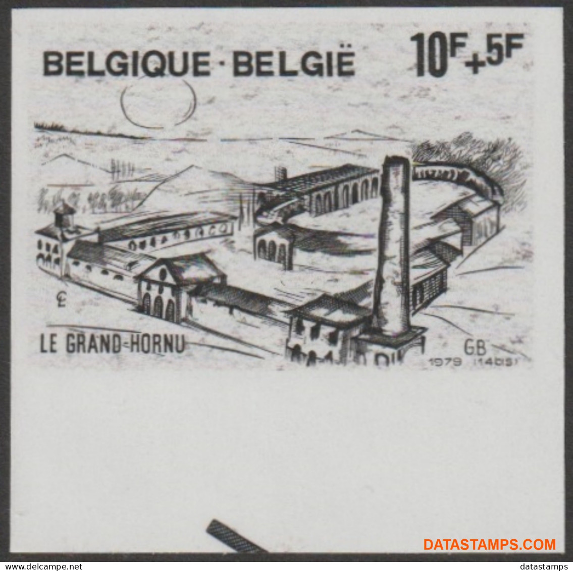 België 1979 - Mi:2002, Yv:1951, OBP:1946, Stamp - □ - Koolmijn  - 1961-1980