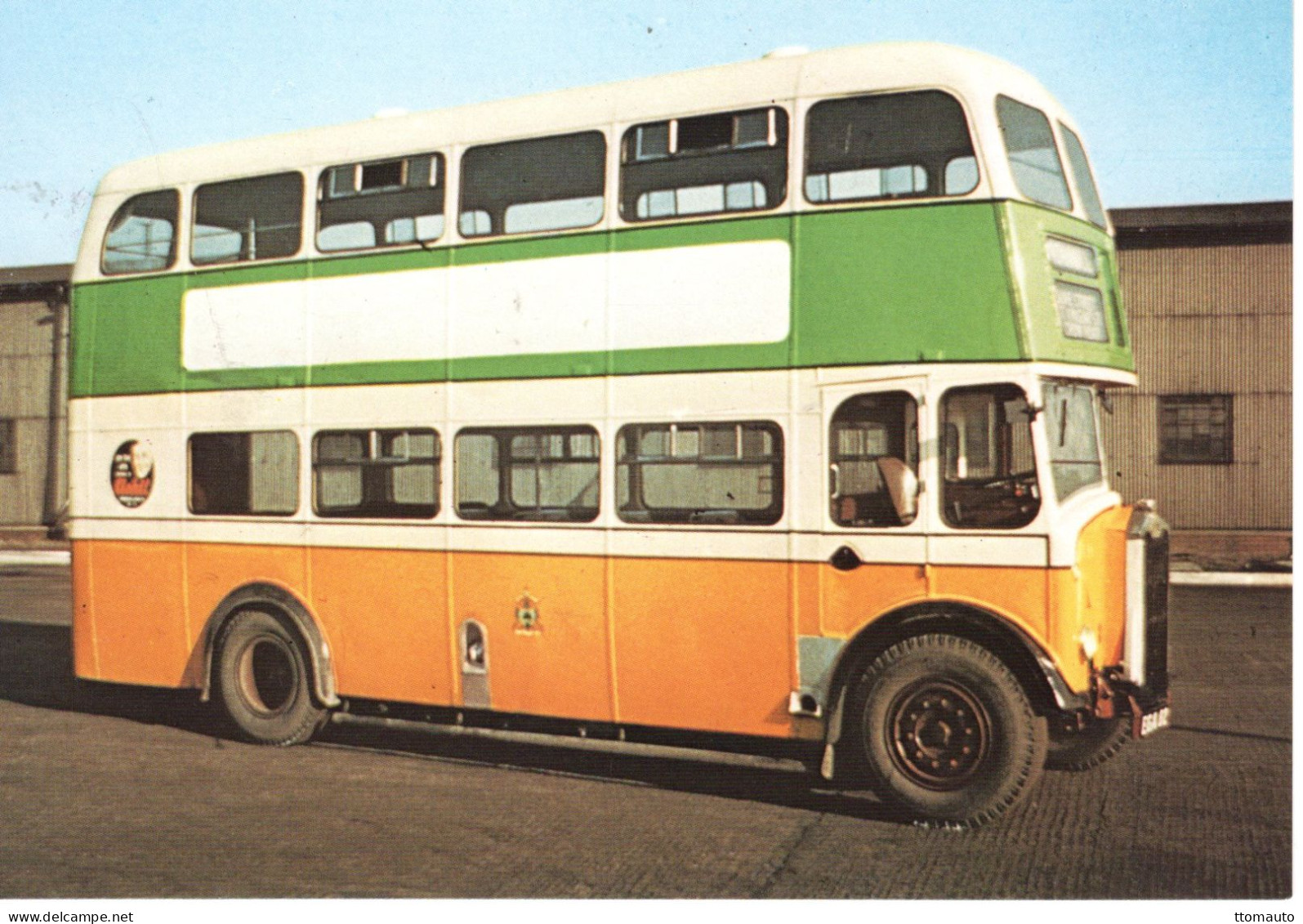 Albion Venturer Double-Decker Bus -  Body By Croft In 1949  -  CPM - Bus & Autocars