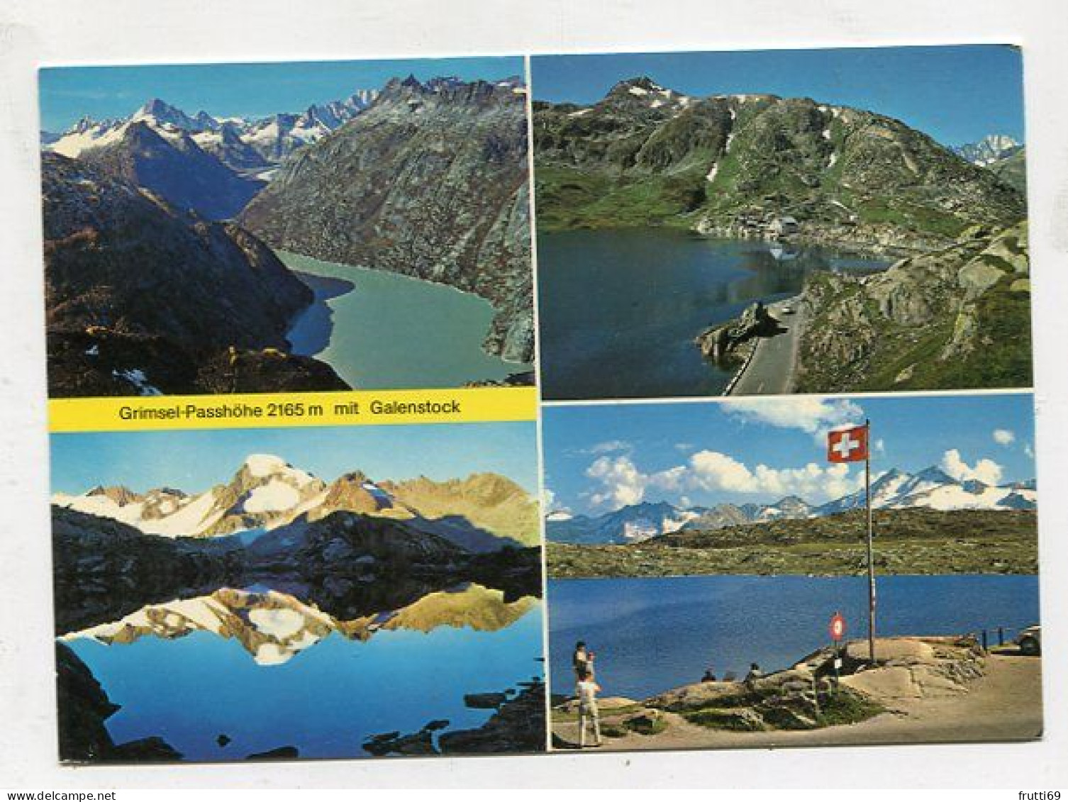 AK 143034 SWITZERLAND - Grimsel-Passhöhe Mit Galenstock - Lens