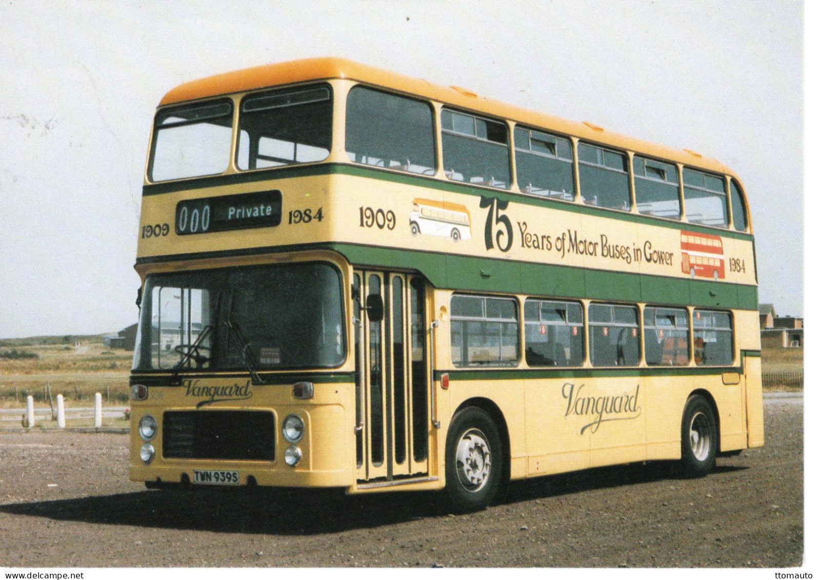 Bristol VRT/SL3 Double-Decker Bus With ECW Bodywork In Gower  -  CPM - Bus & Autocars