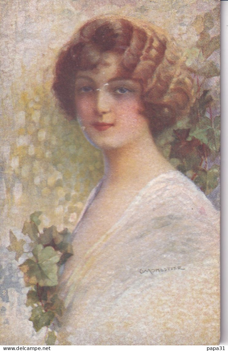 ILLUSTRATEUR MONESTIER - Une  Femme - Monestier, C.