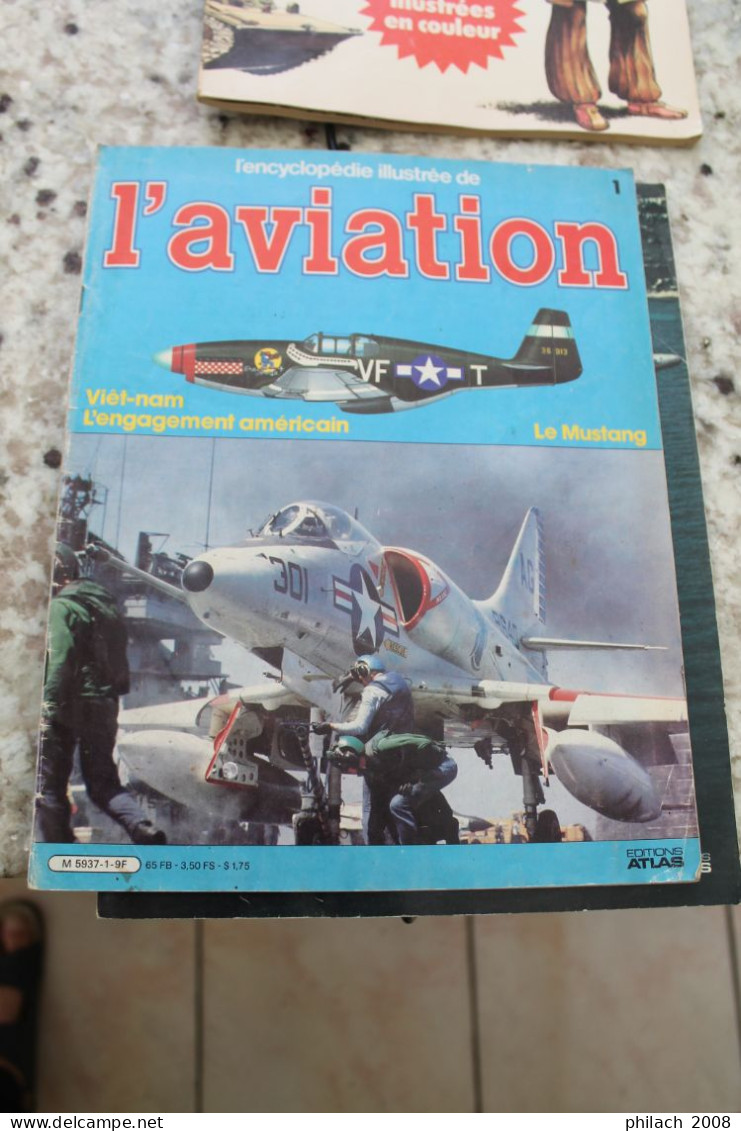 REVUE L'encyclopédie Illustrée De L'aviation Numéro 1 Et 37 - Aviation