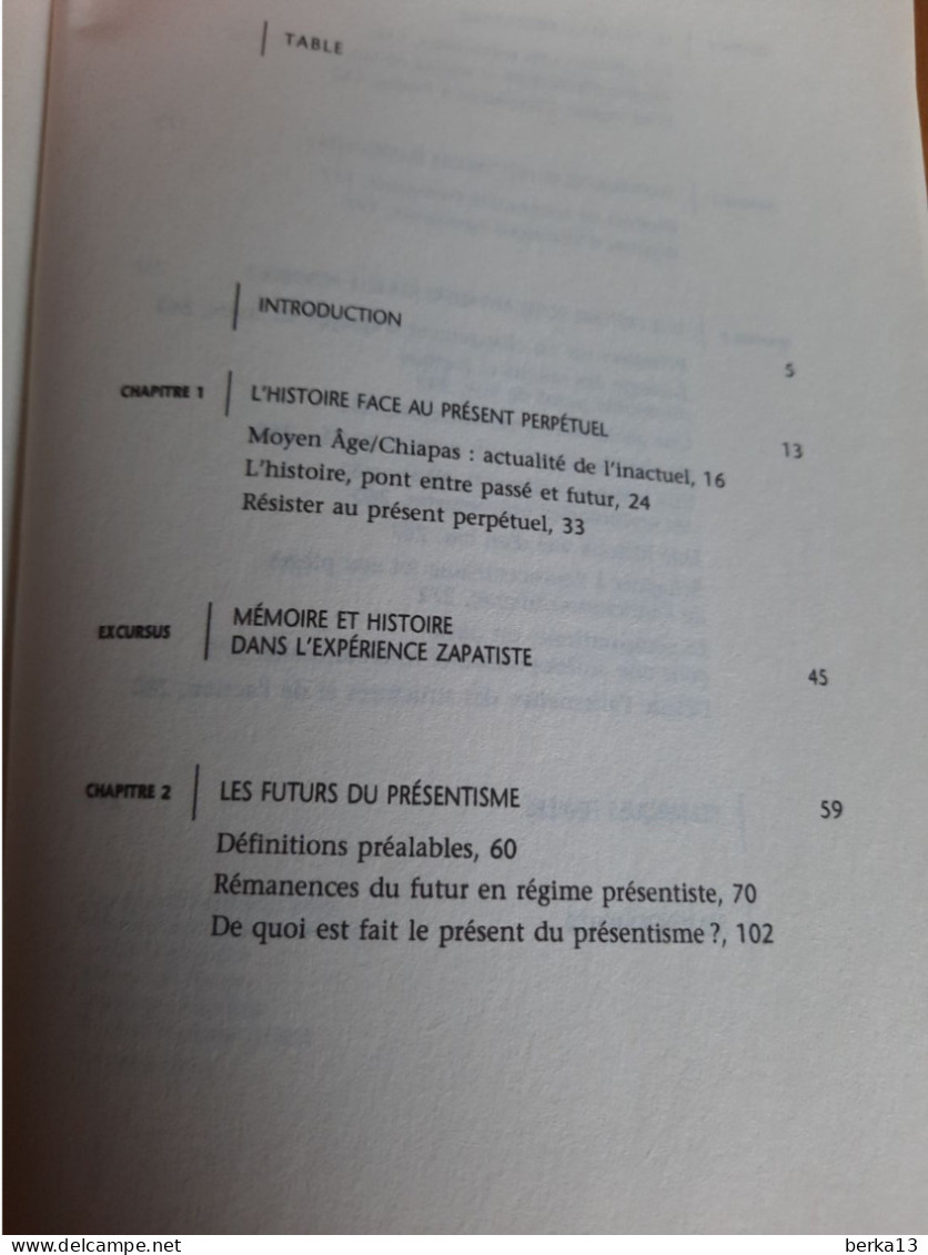 Défaire La Tyrannie Du Présent BASCHET 2018 - Soziologie