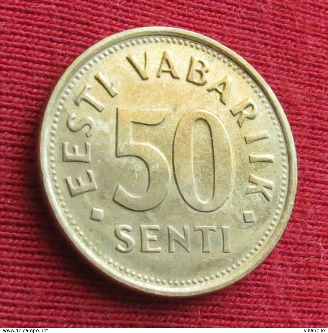 Estonia 50 Senti 1992 KM# 24 Lt 438 *V1T Estonie - Estonia