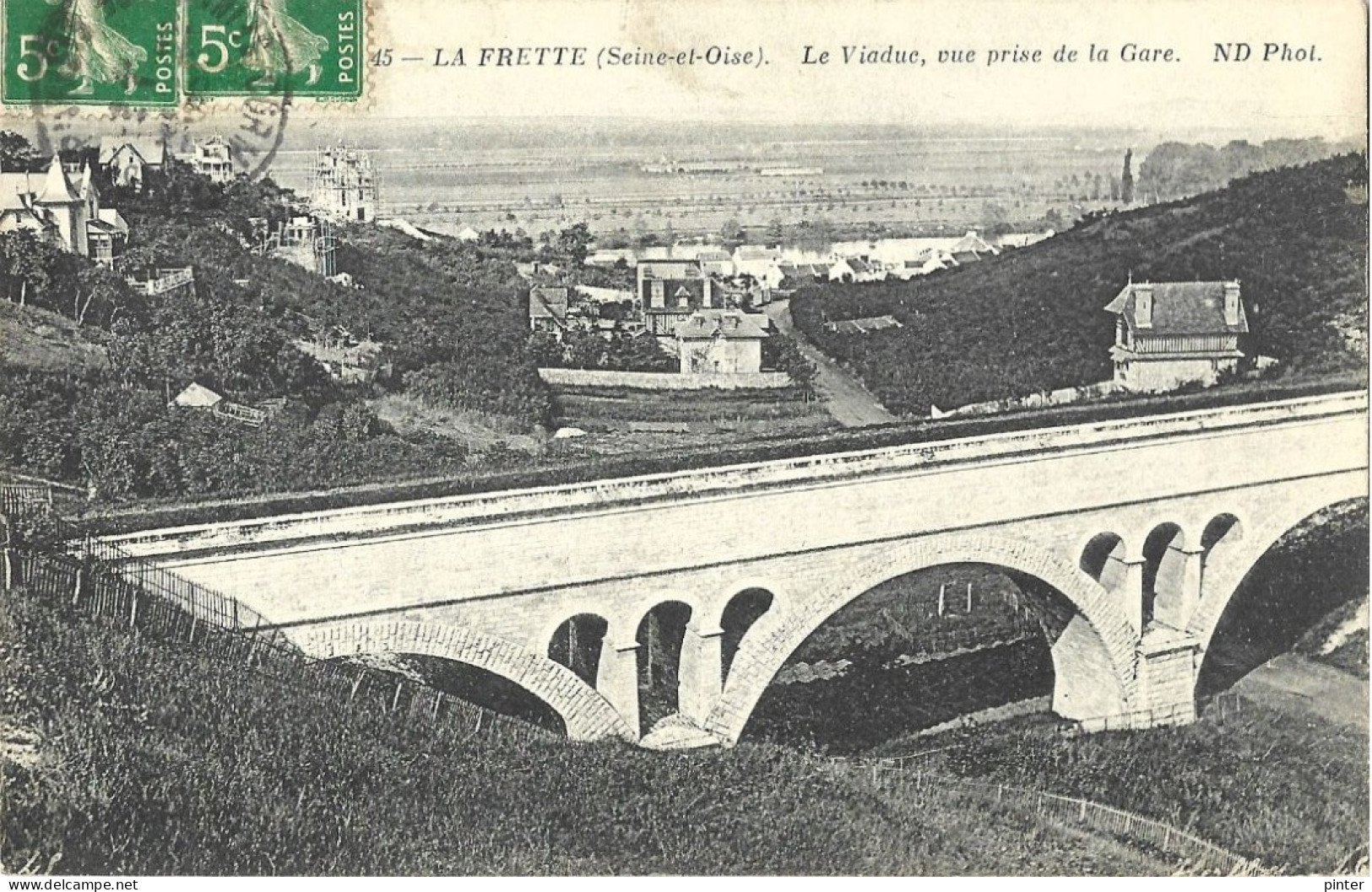 LA FRETTE - Le Viaduc, Vue Prise De La Gare - La Frette-sur-Seine