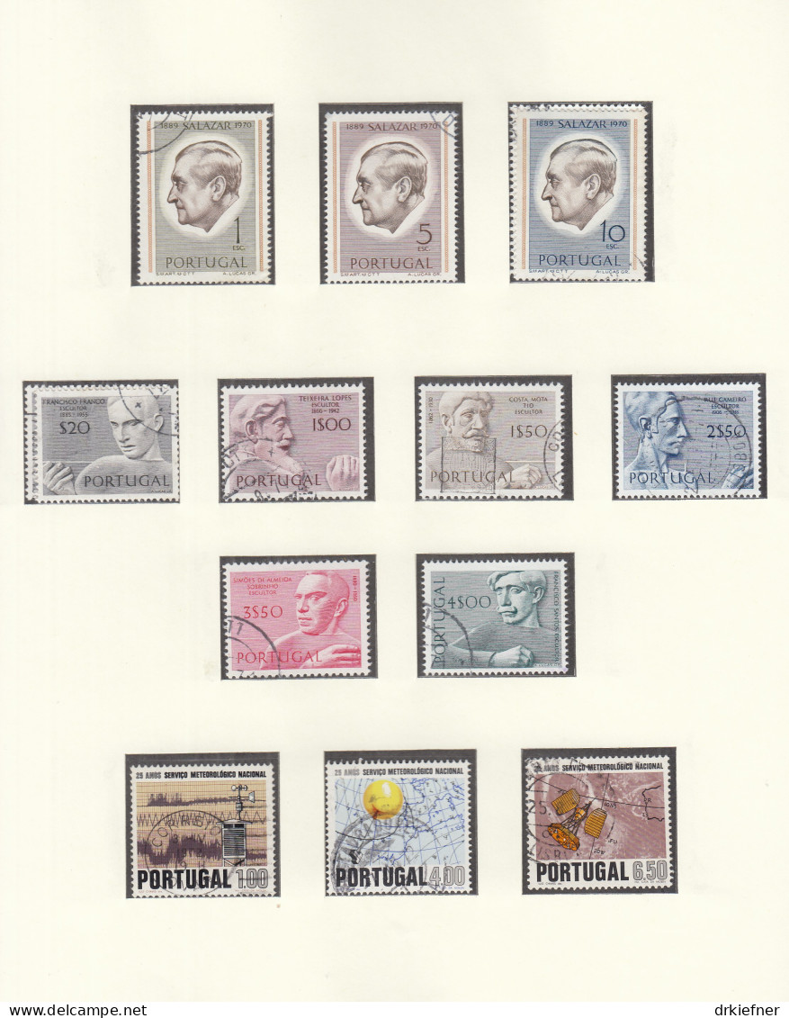 PORTUGAL  Jahrgang 1971, Gestempelt, 1121-1155 Komplett - Ganze Jahrgänge