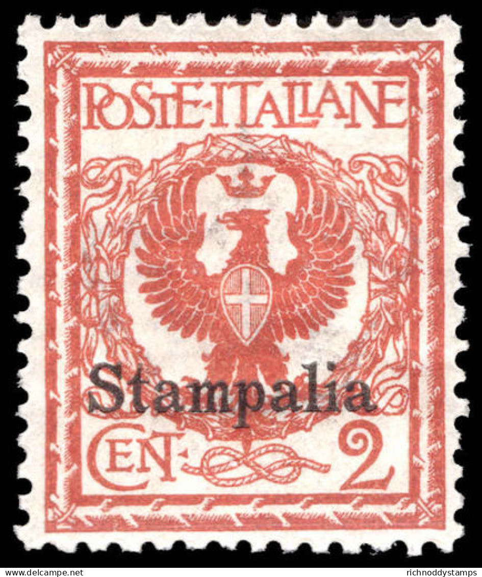 Stampalia 1912-21 2c Orange-brown Unmounted Mint. - Ägäis (Stampalia)