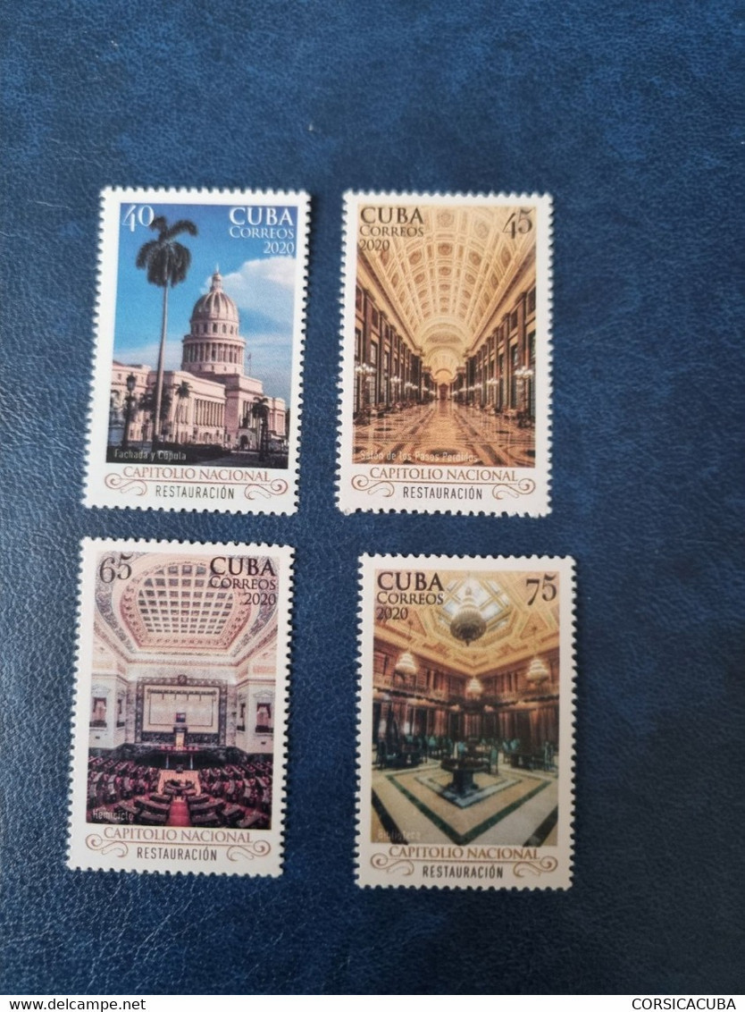 CUBA  NEUF  2020   RESTAURACION  DEL  CAPITOLIO  //  PARFAIT  ETAT  //  1er  CHOIX  // - Unused Stamps