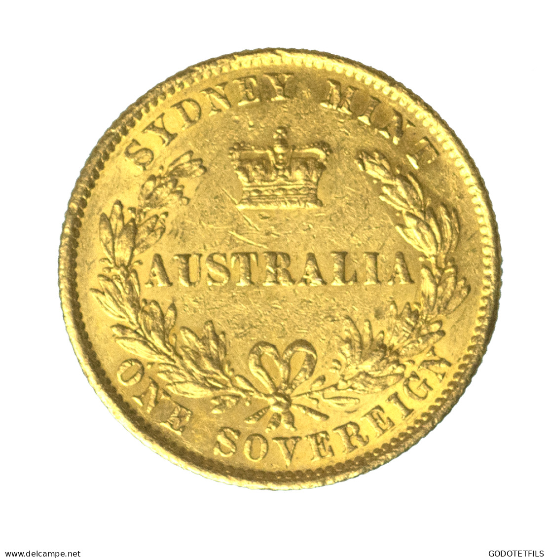 Australie-Souverain Victoria 1862 Sydney - 1 Sovereign