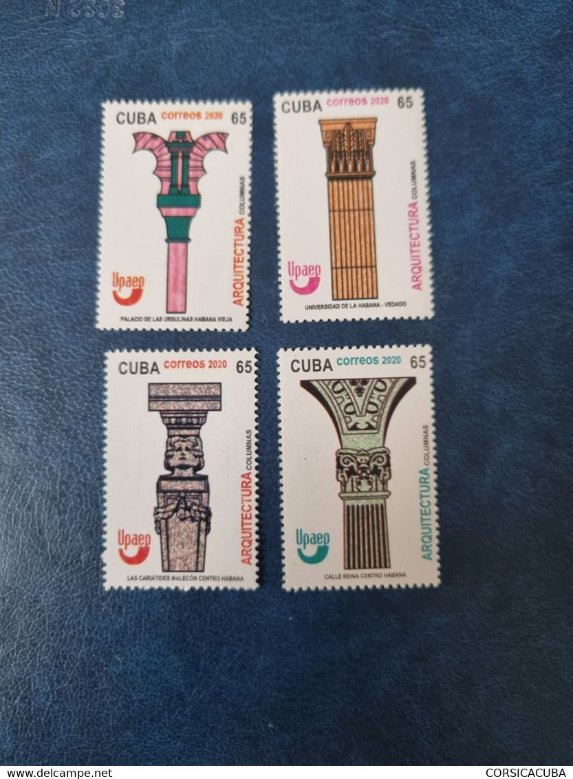 CUBA  NEUF  2020   AMERICA  UPAEP  ARQUITECTURA  //  PARFAIT  ETAT  //  1er  CHOIX  // - Unused Stamps