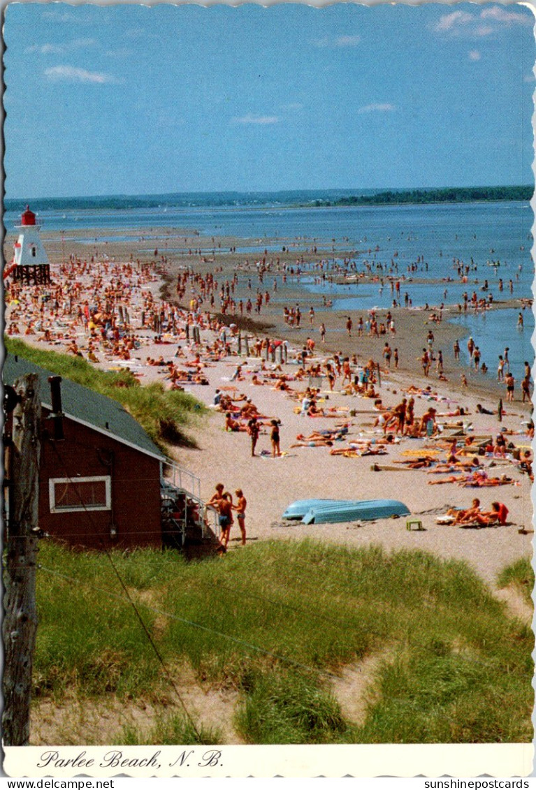 Canada New Brunswick Parlee Beach Provincial Park Beach Scene 1989 - Grand Falls