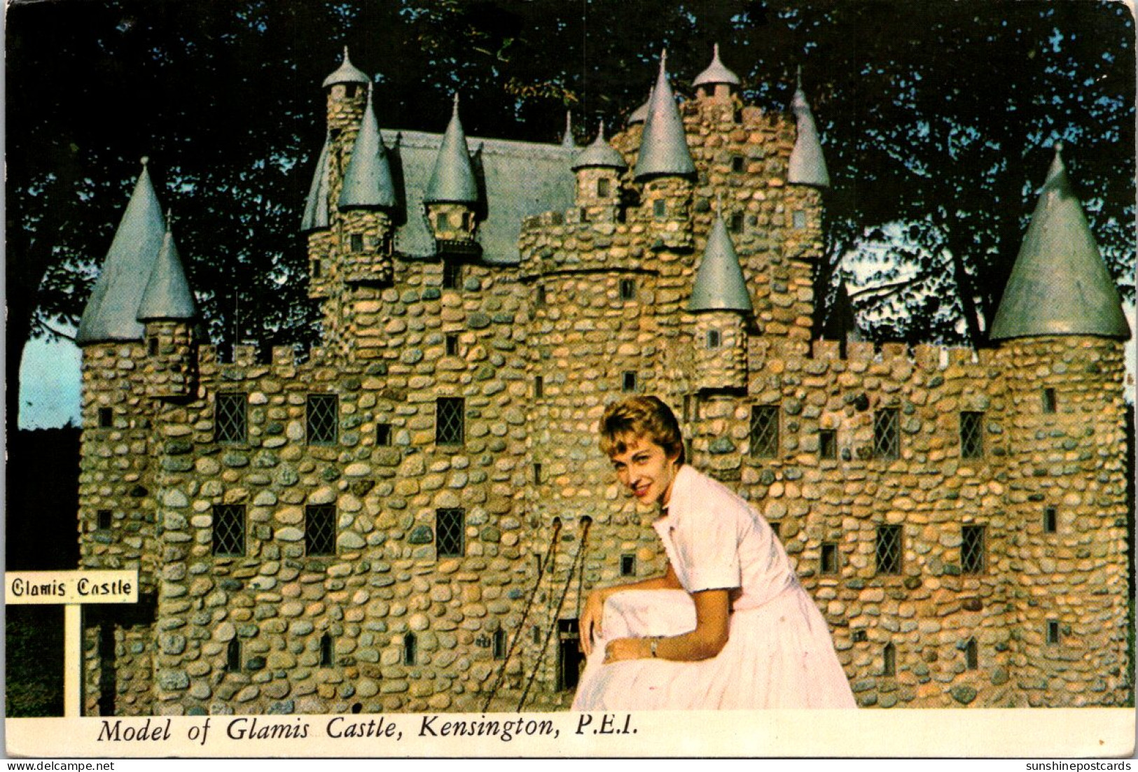 Canada Prince Edward Island Kensington Model Of Glamis Castle  - Sonstige & Ohne Zuordnung