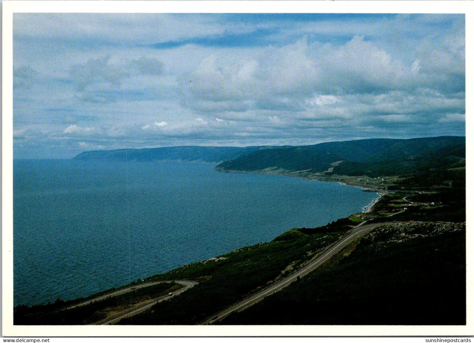 Canada Nova Scotia Cape Breton Cabot Trail Mac Kenzie Mountain Swtchbacks - Cape Breton