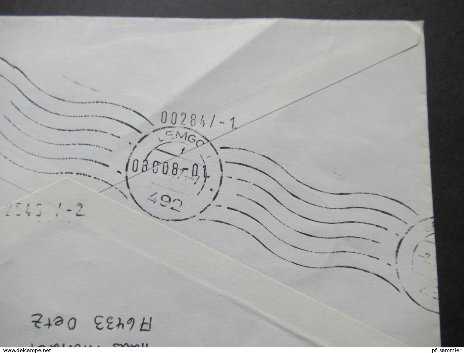 Österreich 1973 / 77 Schönes Österreich Mi.Nr.1432 (2) MeF Durch Eilboten Express Beleg Oetz Tirol Nach Lemgo Gesendet - Lettres & Documents