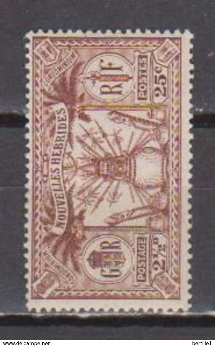 NOUVELLES HEBRIDES          N° YVERT  83  NEUF SANS CHARNIERES  (NSCH 02/ 25 ) - Unused Stamps