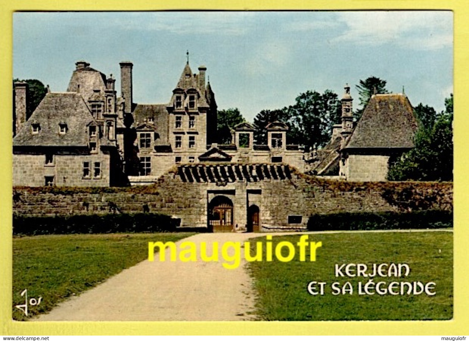 29 FINISTÈRE / SAINT-VOUGAY / LE CHÂTEAU DE KERJEAN ET SA LÉGENDE - Saint-Vougay