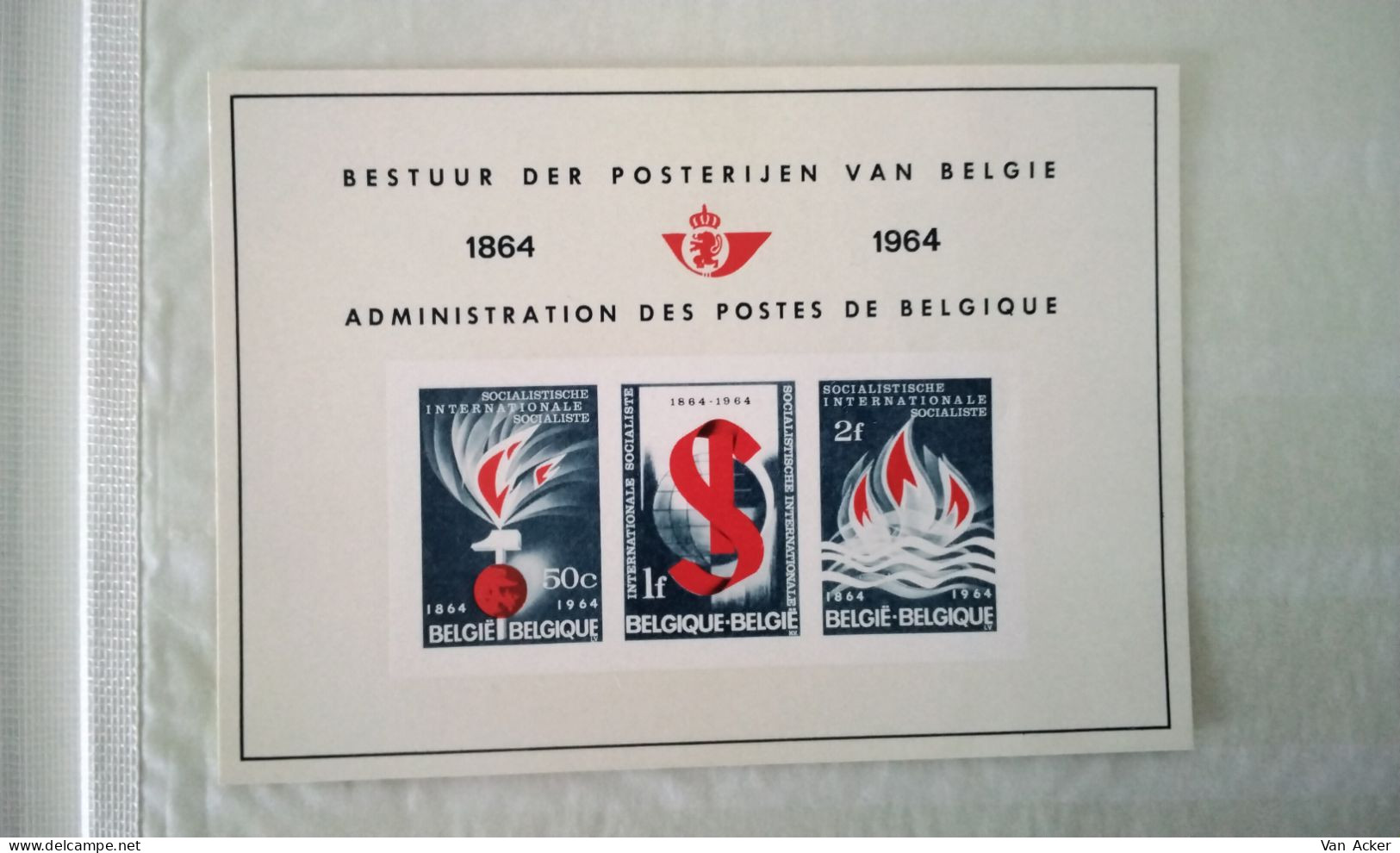 LX44** Eeuwfeest Van De Socialistische Internationale. - Deluxe Sheetlets [LX]