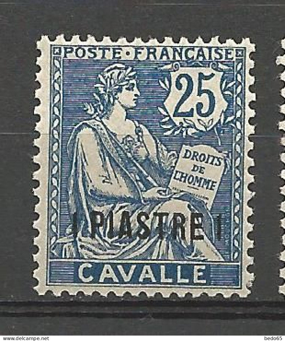 CAVALLE N° 13 NEUF* TRACE DE CHARNIERE   / Hinge  / MH - Ongebruikt